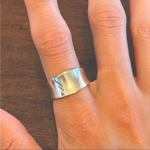 925 IBB TH Sterling Silver Ring